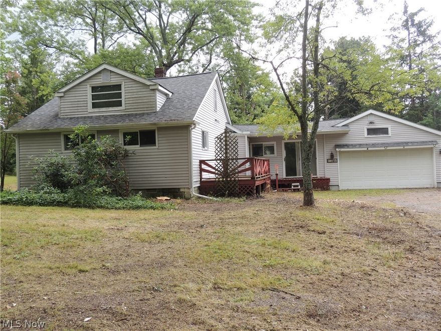 Handyman special in desirable Kenston Schools in quaint neighborhood called Taborville. Area has 2 ponds, pavillion,  playground, and community center.
Home needs everything. Large attached garage.  Extra corner lot included.  Great property to make your own with some sweat equity.