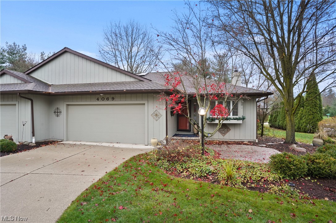 New listing in the desirable Kames Condo community in Stow! This end unit is move-in ready! Condo boasts 4 bedrooms, 2 on the main floor and 2 downstairs, 3 full baths, huge basement, screened in porch, front brick patio, and adorable gazebo for entertaining. Kitchen completely renovated with custom cabinetry, ceramic tile floor, granite countertop and stainless steel appliances. Teak floors throughout the first floor. Both bathrooms on the main floor are ceramic tiled and updated, one with a pedestal sink and the other granite counter. Two-walk in closets in the Master Bedroom, and tons of storage throughout! Stackable washer/dryer on main floor. Plantation shutters provide plenty of natural light. Downstairs bathroom has a granite countertop with plenty of cabinetry. There is a 2 car garage with new a door. Community clubhouse and outdoor pool for summer enjoyment. This condo is ready for you!