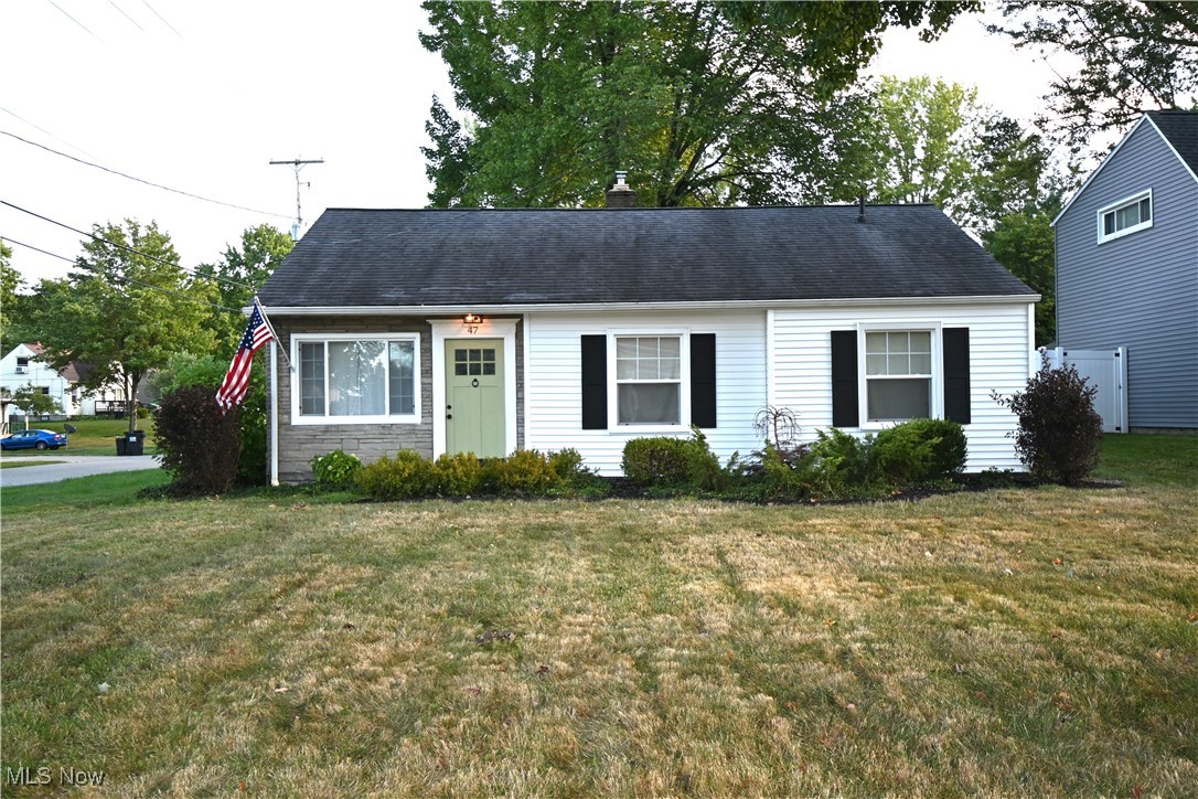 Welcome to this beautifully remodeled 3-bedroom ranch, perfectly situated in the heart of Canfield. This home is truly move-in ready with every detail thoughtfully updated for modern living. Step into the stunning kitchen where you'll find sleek white cabinets, a large island with butcherblock countertop-perfect for entertaining, and stainless steel appliances that will inspire your inner chef. The cozy living room complete with a fireplace and new flooring throughout, provides the perfect space to relax and unwind. The bathroom is a true showstopper featuring a stunning walk-in shower that brings a touch of luxury to your daily routine. With newer windows throughout, the home is filled with natural light while offering improved energy efficiency. The oversized 1.5 car garage offers plenty of storage space. As the weather cools off, imagine gathering around the fire pit in your backyard-ideal for cozy evenings under the stars. Located just a short walk from the Green, you'll be close to all the local events, parades, and the Canfield Fairgrounds. If you're looking for a low-maintenance home that offers all the comforts without the commitment of a condo, this might just be the perfect fit! Don't miss out on this opportunity-schedule your showing today!
