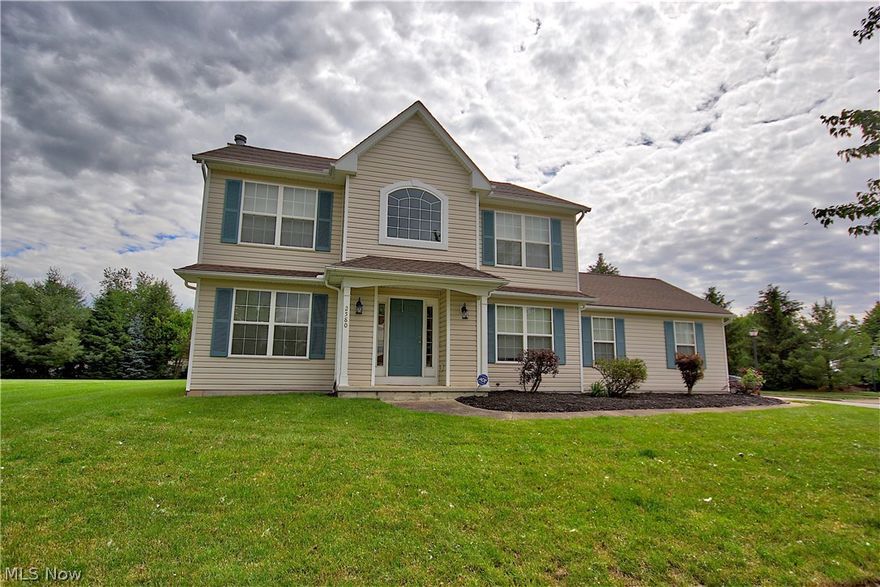 Welcome to 2580 Stonecreek — a move-in ready 3 bed, 2.5 bath colonial with over 2600 square feet of living space. Large eat-in kitchen features tons of updates including granite counters, stone backsplash, large island, tile floors, and stainess appliances. Outdoor living spaces include a composite deck and stone paver patio with pergola. Additional living space in the finished basement boasts soft wall construction, perfect for a home theater or rec room. Additional features include a new roof, whole-house humidifier, first floor laundry, and gas fireplace. Nothing to do but unpack!