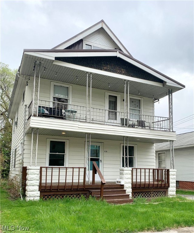 Duplex for sale in Old Brooklyn. Both units are currently rented for $827 (Down - 6/30/24) and $825 (UP - m2m) for a total GRI of nearly $20K per year. This investment beats the 1% Rule and provides a strong Cap rate. This well-maintained property has property management in place that could be continued, making for a seamless transition. All mechanicals are in good working condition: HWT 2022 + 2022, Furnaces 2022 + 2022. Some vinyl windows. This property can be purchased as part of a 27-property portfolio. Buy one, buy some, or buy them all!! Property list is available upon request. LEAD Safe certificate! Property appraised in April 2022 for $162K (appraisal report is available upon request). Vacant photos are of the down unit prior to tenant moving in. Furnished photos are of the Up Unit.