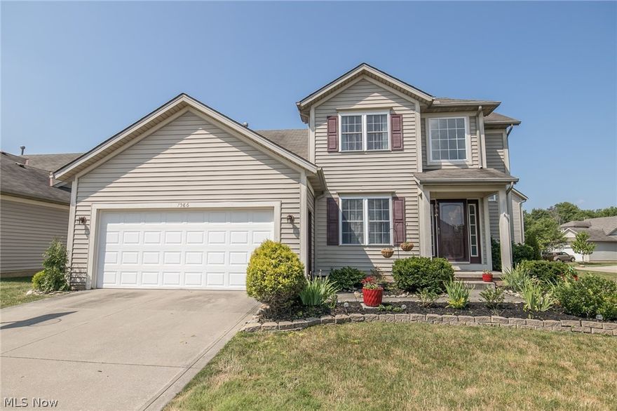 An exceptional Macedonia Cluster home in Greystone Village.  This detached, single family home has the luxuries of having the lawn cut, landscaping, snow removal, and trash removal taken care of for you.  With a finished basement, this home has almost 2200 square feet of total living space.  A large eat in kitchen  also has formal dining.  A spacious family room, large foyer, and laundry round out the first floor.  The over-sized master suite features a large walk in closet and cathedral ceiling.  The other bedrooms are spacious as well.  An attached 2 car garage, patio, ample storage, and so much more.