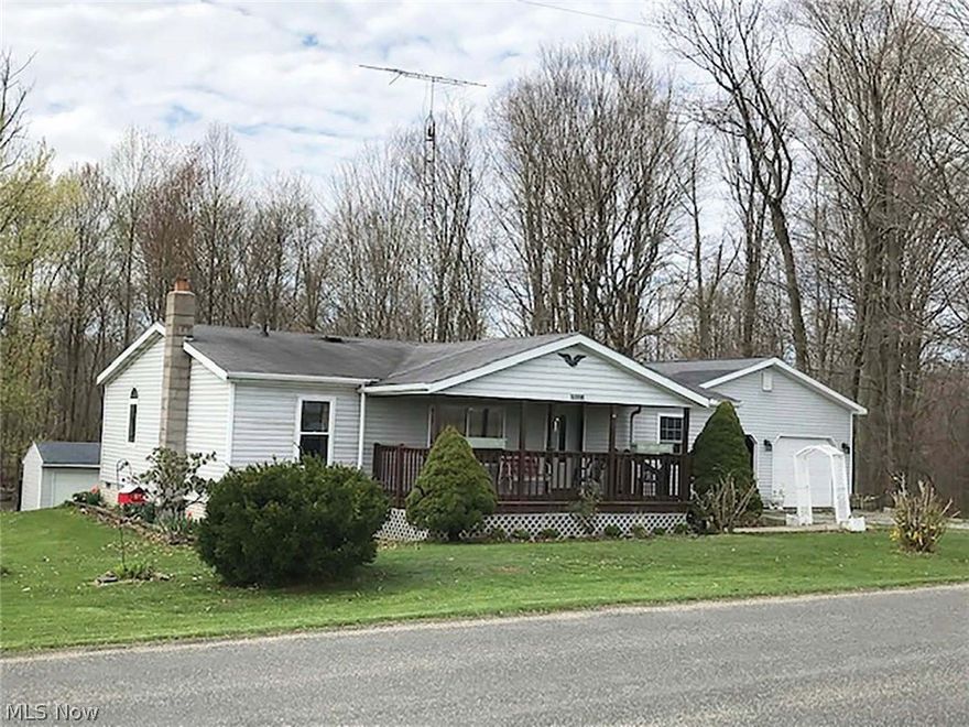 Home On One Acre – Hanover Twp. – Columbiana Co. – United Local Schools - ABSOLUTE AUCTION, all sells to the highest bidder on location: FRIDAY – MAY 31, 2019 – 5:00 PM. Real Estate: 1998 home features 1,080 sq. ft. with eat-in applianced kitchen updated last year with cabinets, countertops and flooring. Oversize living room with cathedral ceiling. Master bedroom with full bath, second bedroom and full bath at opposite end of house. Mudroom/breezeway with laundry. 24 X 32 attached 2-car garage. Covered front porch. 200-amp electric. FA electric heat also wood burner. Vinyl siding and shingle roof. Well and septic. 12 X 20 detached garage with overhead door. Open auction day at 1:00 PM. TERMS ON REAL ESTATE: 10% down auction day, balance due at closing. A 10% buyer’s premium will be added to the highest bid to establish the purchase price, which goes to the seller. Any desired inspections must be made prior to bidding. All information contained herein was derived from sources believed t