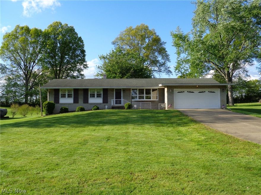 Quiet Country Setting Brick/Vinyl Sided Ranch on a Cul-De-Sac in Perry Township Situated on Over an Half Acre Lot! Features 3 Bedrooms, 1.5 Baths, Both Completely Remodeled 2026. Living Room and Family Room to Enjoy Family Nights or Entertain. Applianced Kitchen with New Refrigerator 2026 and Dishwasher 2026, Dinette and Large Rec. Room. 3 Season Room to Enjoy Views of the Large Backyard. Interior Freshly Painted 2026. New Carpet 2026 and Kitchen and Dinette Flooring 2026. Also, Features 2 Car Attached Garage/GDO, and Shed for Storing Lawn Equipment. Don't Miss This Great Opportunity in Perry Township!