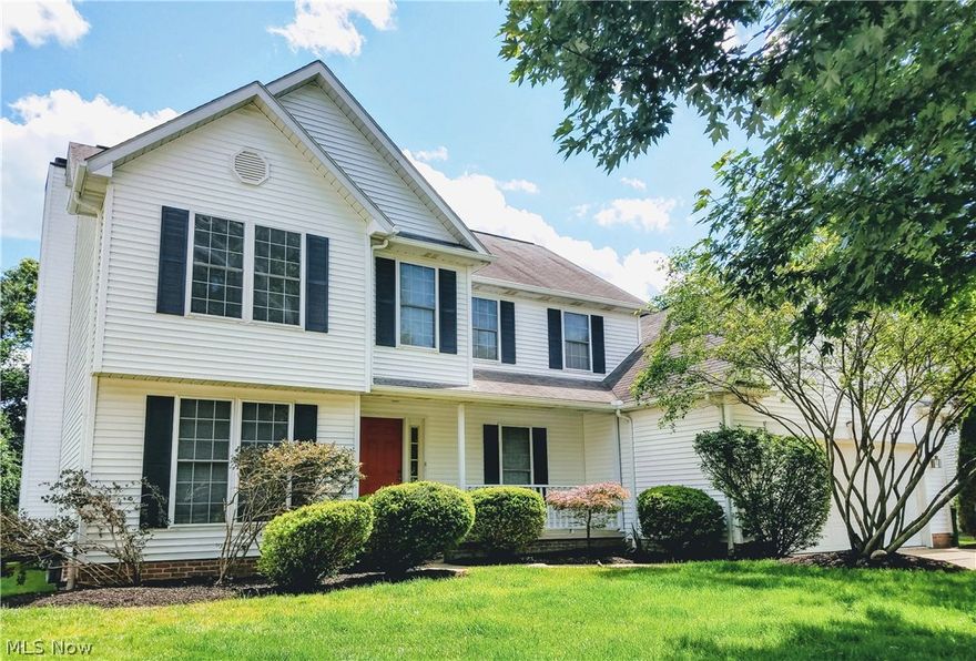 Check out this incredible 4 bedroom, 2.5 bath home in "excellent" rated North Canton Schools! Close to everything you could possibly need, yet situated at the end of a private cul-de-sac for the best of both worlds! Including a first floor laundry, spacious rooms, large closets in the bedrooms, and newly updated flooring/carpet throughout, this home has tons of great updates that are sure to impress the buyer! The foyer opens to a lovely great room with tile front gas fireplace as the centerpiece of the room and a large picture window overlooking the private backyard. Off the foyer is a formal dining room with chair railing and crown molding as well as an office space with large picture window for natural lighting. The eat-in kitchen offers a large pantry and access to the first floor. Prepare to be amazed with the bedrooms and closet space! The master suite offers a walk-in closet (6x12) as well as a delightful master bath with soaker tub, stand-up shower, and newly updated vanity wit