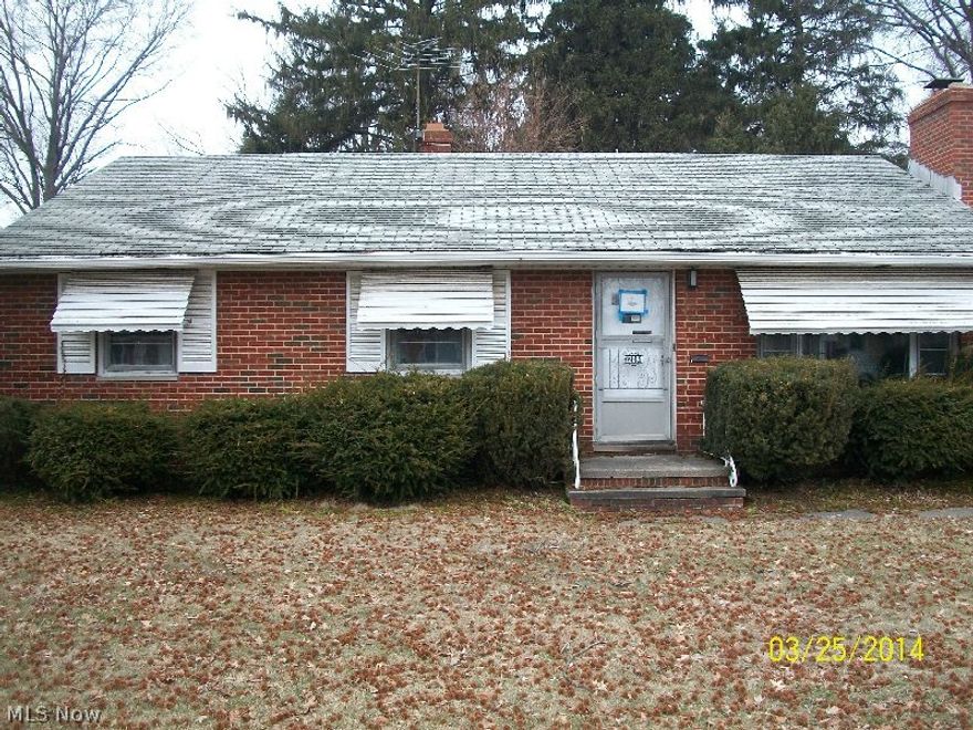 Solid brick ranch in in Fairview Park, Convenient to schools, shops and park. Detached two car garage .Beautiful mature trees and land. All offers must be submitted with pre-approval letter or proof of funds last 30 days. Property is sold as is. Subject to HUD guidelines 24 CFR 206.125