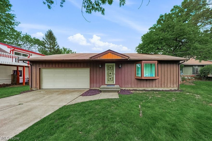 Some homes just feel right the moment you walk in. This is one of them.
This welcoming 3-bedroom, 2-full-bath ranch sits on a generous lot in North Olmsted — and from the moment you pull in the driveway, it delivers. Two-car attached garage. Anderson replacement windows throughout. Brand new LVP flooring that runs clean and consistent through every room. This house has been taken care of, and it shows.
Inside, the layout gives you room to breathe. A separate living room and family room means everyone has their own space — whether that's movie night, a home office, or a playroom that actually stays out of the living room. The large kitchen comes equipped with stainless steel appliances, a brand new dishwasher, a pantry, and a dedicated dining room. Mornings here are easy.
The primary bedroom has its own full bath, and a second full bath is accessible from the hall — a layout that works whether you're raising a family or finally right-sizing your life into something that makes more sense.
Out back, a concrete patio and fully fenced yard give you a private place to land at the end of the day. It's a bigger lot than you'd expect for in-city living.
And the basement? It's a blank canvas. Unfinished, full-sized, and ready for whatever you've been putting off — a gym, a workshop, a rec room, storage that actually holds everything.
The kitchen and bathrooms are ready for your vision. This home is priced knowing that — and the brand new flooring alone is a significant cost savings already in your pocket. Furnace replaced in 2024. Newer hot water tank. The bones are solid. The updates are yours to make.
North Olmsted delivers the kind of lifestyle that's hard to find at this price point. Bradley Woods Reservation and Rocky River Reservation are minutes away. The Frostville Farmers Market gives you Saturday mornings with fresh produce and historic charm.
All of it — one of the most livable communities on the west side — for $269,900.
This one won't sit long.