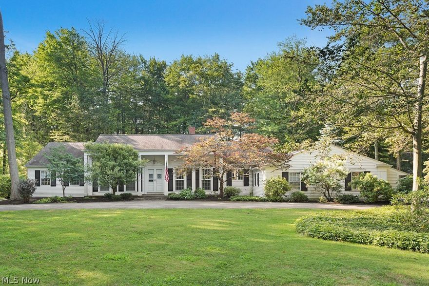 You won’t want to miss this great opportunity to live in North Hill in a very private wooded setting with a circular driveway and plenty of room for outside entertaining. There are some newer wood floors in the foyer, hallway and den. Built by Metzger, this floor plan features an office/den and a spacious living room with a fireplace, as well as a formal dining room. The kitchen has good cabinet space with an eating area with a door to the outside. There is a first floor master with a full bath and two additional bedrooms on the first floor with a second full bath.  As well, there is another bedroom, full bath and a bonus room on the second floor.  The laundry and half bath are on the first floor. Plenty of room in the unfinished lower level for a workshop and recreation room. This house just needs some of your special touches to make it yours.