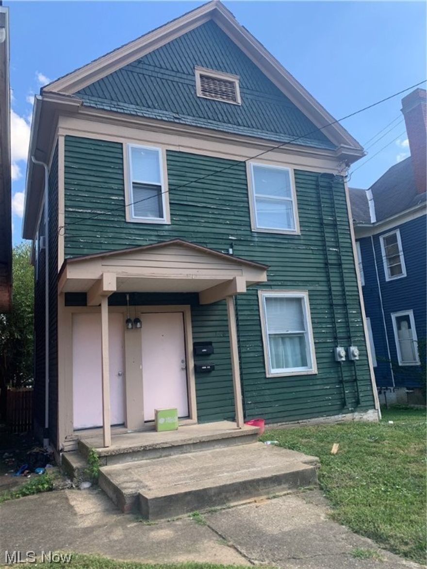Great investment opportunity!     Many updates have been done including electrical, plumbing, framing, floor repairs, painting, roof repairs, appliances, window glass replacement and so much more.  1st floor 1 bed and 1 bath $735 mo., 2nd floor 2 bedroom and1 bath $660 mo.  Conveniently located to downtown.  Alley access with parking and on street parking.  Tenants pay Gas and Electric, Owner pays water and 
trash.   Both units are rented on month to month basis.
