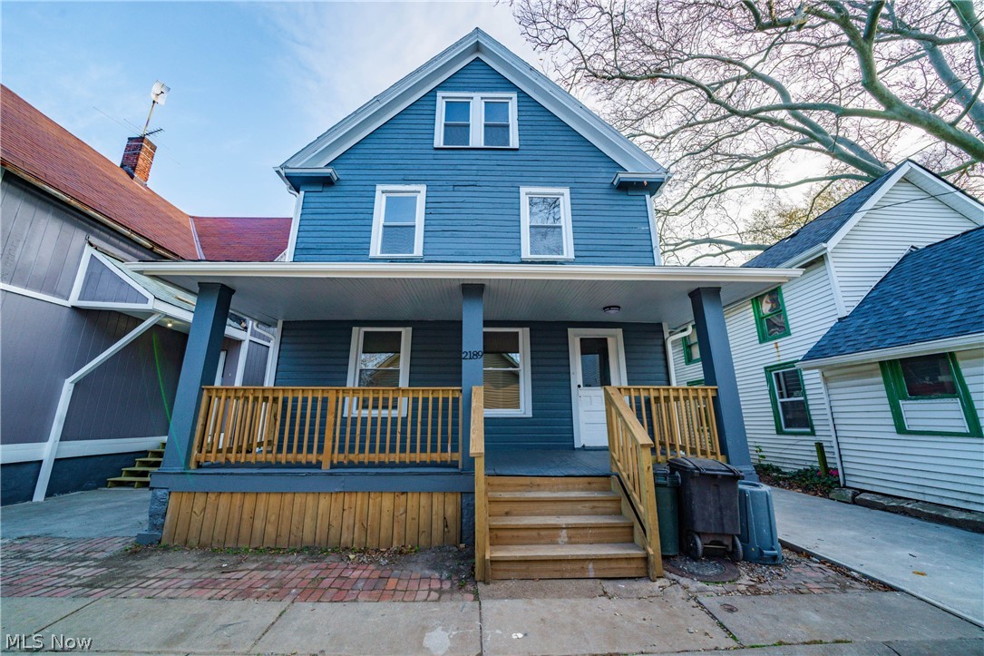 Welcome to this amazing fully renovated double in Ohio City - walking distance from the West Side Market, and all the great entertainment venues in Hingetown,. This is an up and down double. Both units are 2/1 - huge kitchens and living spaces, beautiful wood flooring. Other updates include new roof windows and gutters, large off-street parking area in the back, new driveway new HVAC, newly renovated kitchens with granite countertops, stainless steel appliances both units. Ample storage in attic and basement. New paint and lighting throughout, Refinished flooring throughout. Fully updated baths. This is a MUST SEE!