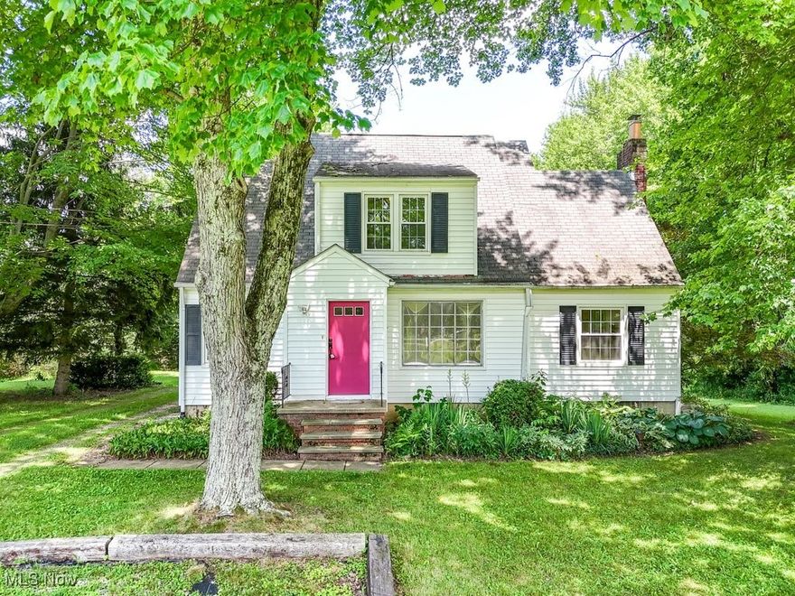 Conveniently located in Kent (Brimfield Township) between Routes 43 and 44 and just minutes from I-76 and NEOMED, this spacious 5-bedroom, 2-bath home sits on a serene 1-acre lot offering both privacy and accessibility.

Full of character, the main level features beautiful hardwood floors throughout, a cozy dining room with a wood-burning fireplace and French doors that open to a generously sized deck and brick patio—perfect for entertaining or enjoying a peaceful evening. A rear addition provides a large family room ideal for gatherings, while a small bedroom and full bath on the first floor offer flexibility for guests or a home office.

Upstairs, are four bedrooms and another full bath. The full basement includes a second fireplace and offers great potential for additional living space or storage. A 2-car garage adds convenience, and the expansive yard invites you to relax, garden, or explore.

Additional highlights include zoned HVAC with two thermostats, a new igniter and blower were installed on the furnace in 2023, and a 1-year home warranty offered for added peace of mind.

Don’t miss the chance to own this unique and charming home—schedule your showing today!