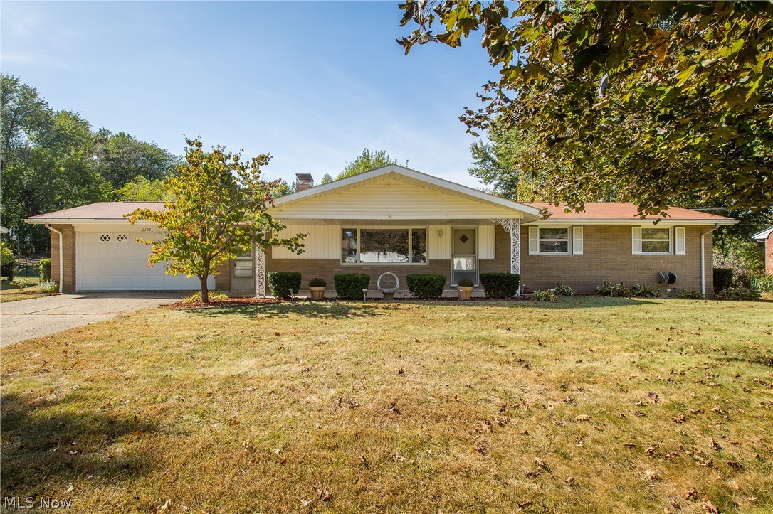 SPACIOUS ALL BRICK RANCH WITH A FINISHED LOWER LEVEL. What more could you want out of this 3BR 2BA ranch located on the northern fringe of Massillon? From the moment you walk into the large living room, featuring a mid-century styled fireplace, built-ins, and and large bay window, you know you've found something special. Whether you're focused on the amazing size and layout to which the home was built, or looking over some of the updates such as flooring and HVAC, this home offers something for everyone. Walking room to room you notice that there is more to meet the eye here with three generously sized bedrooms, an open eat-in style kitchen, and a full dedicated dining room. The only thing left to do is put your own personal touch on it all. But first floor living isn't all this home has to offer, a fully finished multi-purpose rec-room awaits downstairs featuring another fireplace. But that's not all, three separate rooms also offer ample storage when needed. Finally, head outside whe