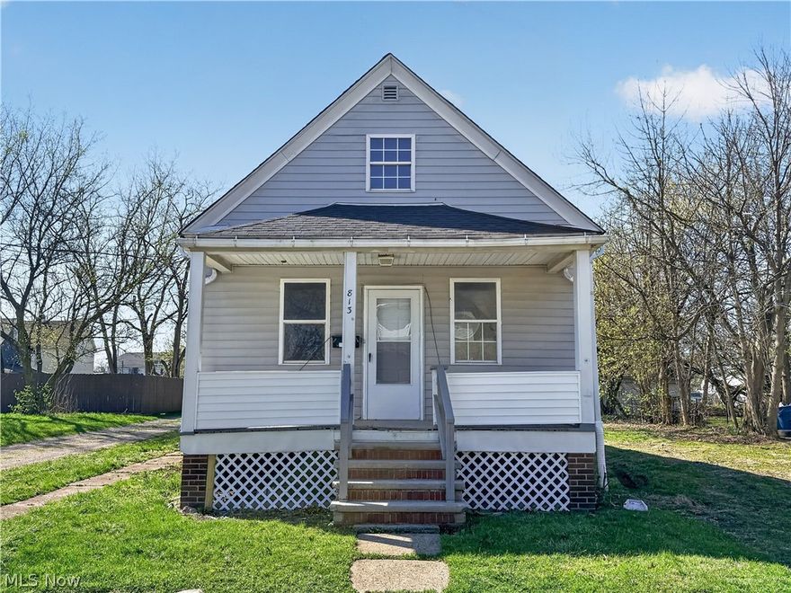 Welcome to 813 W 17th St, a fully remodeled 1.5-story home featuring 3 bedrooms, 1 full bath, and $50,000+ in quality updates. Inside, you’ll find sleek dark LVP flooring, modern fixtures, and fresh paint throughout. The kitchen has been completely redone with stylish cabinetry and a large single-basin sink. The bathroom is brand new, including the vanity, shower, and all fixtures. The home also features all-new plumbing and a new water heater. Washer and dryer hookups are available in the basement, and a sump pump is present for added peace of mind. Outside offers new exterior railings, a spacious backyard, and a quiet street setting. The second floor includes a bonus area, with an additional bonus room at the rear of the home for flexible use. Modern updates throughout with solid structure in a convenient Lorain location. Move-in ready!