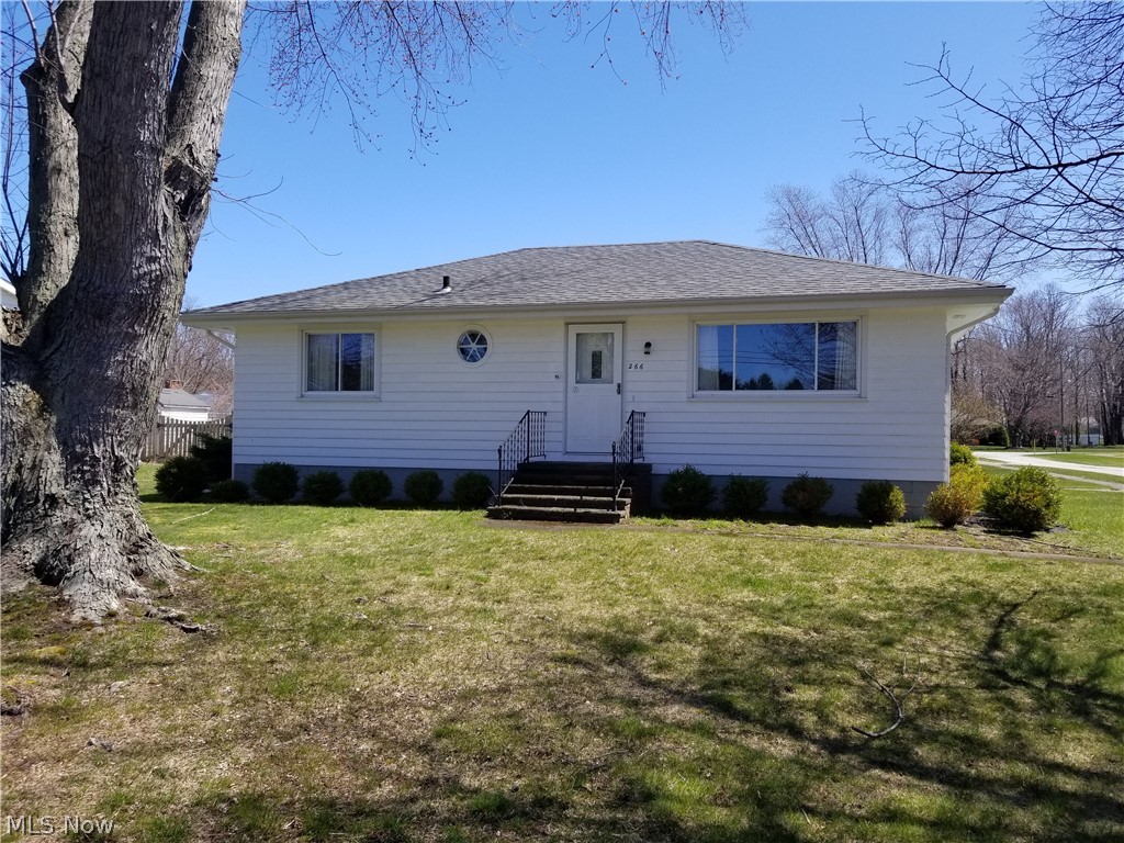 Beautifully maintained ranch on corner lot. One car attached garage, large sun room and original wood floors. Basement is the full size of the home, could easily be finished. Extra shower located in basement.