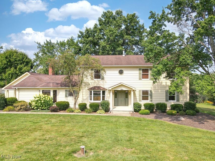 Charming Country Retreat with Horse Barn on 2.79 Acres.

Welcome to your dream country property! Nestled on 2.79 scenic acres, this 3,300 sq. ft. cedar-sided Colonial offers the perfect blend of rustic charm and modern comfort. The heart of the home is the open-concept first floor, where vaulted wood ceilings and a stunning floor-to-ceiling gas fireplace create a warm, inviting family room. The spacious kitchen features a center island, stainless steel appliances, an eating area, and rich wood floors that flow into the formal dining room.

Upstairs, you'll find four generous bedrooms, two full baths, and a convenient second-floor laundry. The finished rec room with wet bar is ideal for entertaining, while the enclosed porch, updated with new windows, overlooks a large deck and park-like backyard. Additional highlights include a 2-car garage with built-in shelving, and numerous recent upgrades: furnace and A/C (2025), concrete front porch and walkways, newer roof and gutters with leaf guard, and a reverse osmosis water system.

Horse lovers and hobbyists will fall in love with the incredible 56' x 36' two-story barn featuring four horse stalls, a workshop, concrete floors, electric and water service, and a spacious second floor for storage or customization.

This one-of-a-kind property offers country living at its best: space, serenity, and so much more. Don't miss it!