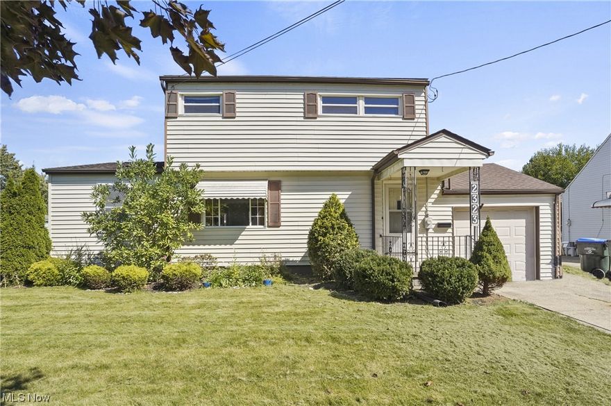 Welcome to 2323 13th St., a charming and spacious Colonial-style home that offers a multitude of features to cater to your modern living needs. It has a large added master bedroom with master bath and large walk-in closet open floor plan with dining room, kitchen and living room upstairs features full bathroom, three bedrooms wood floors in Main level. Also includes half bath, partially finished, basement washer, dryer on lower level and one car garage closed and back patio partially fenced backyard. An ideal place to call home for those seeking modern living in a welcoming environment.