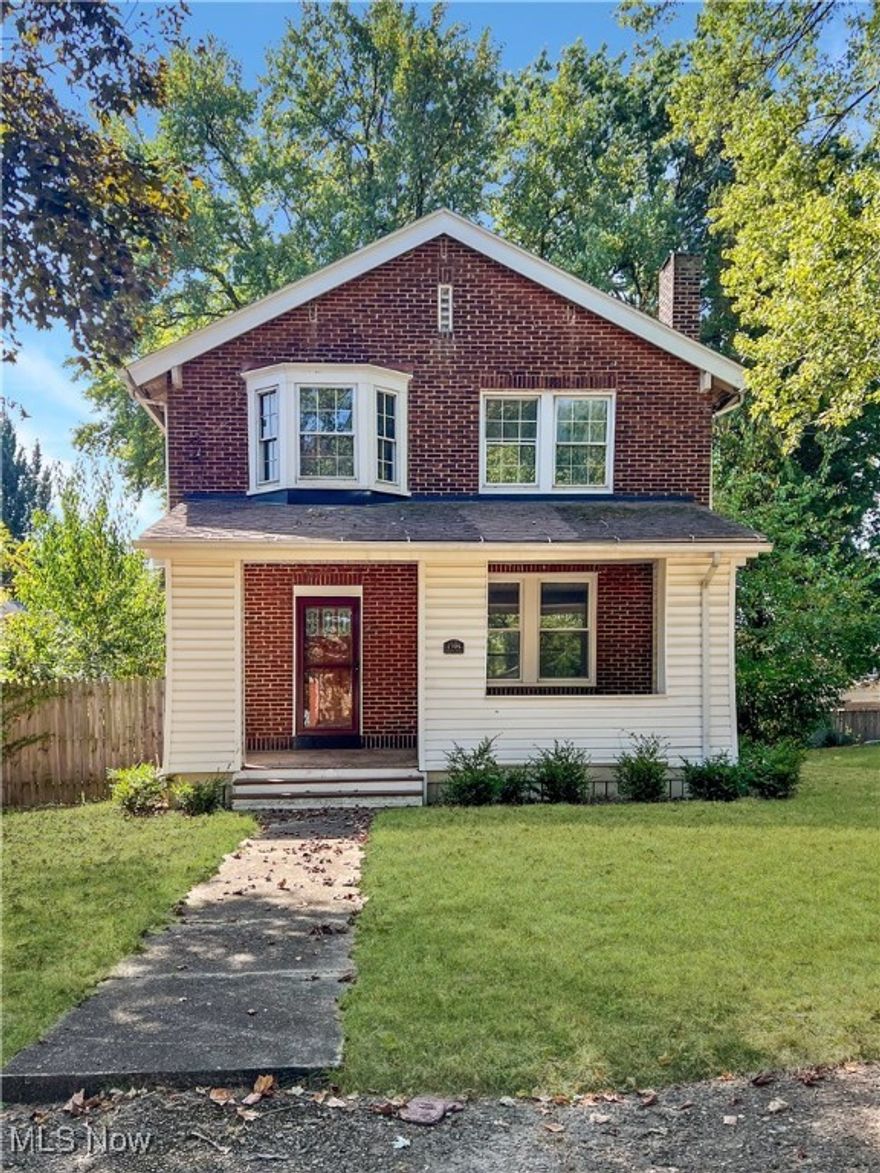 Full of warmth and character, this 3-bedroom brick colonial in Goodyear Heights welcomes you with a lovely covered front porch, oversized windows that bathe the rooms in natural light, and a dedicated dining room perfect for gatherings. The generous backyard is a blank canvas, ready to be transformed into your ideal outdoor retreat. Inside, modern updates provide peace of mind, including updated electric, a new hot water heater, fresh paint, stylish light fixtures, and stainless steel appliances and glass block windows in the basement. In the heart of Goodyear Heights- This inviting home blends classic charm with modern comfort—ready for you to move right in and make it yours!