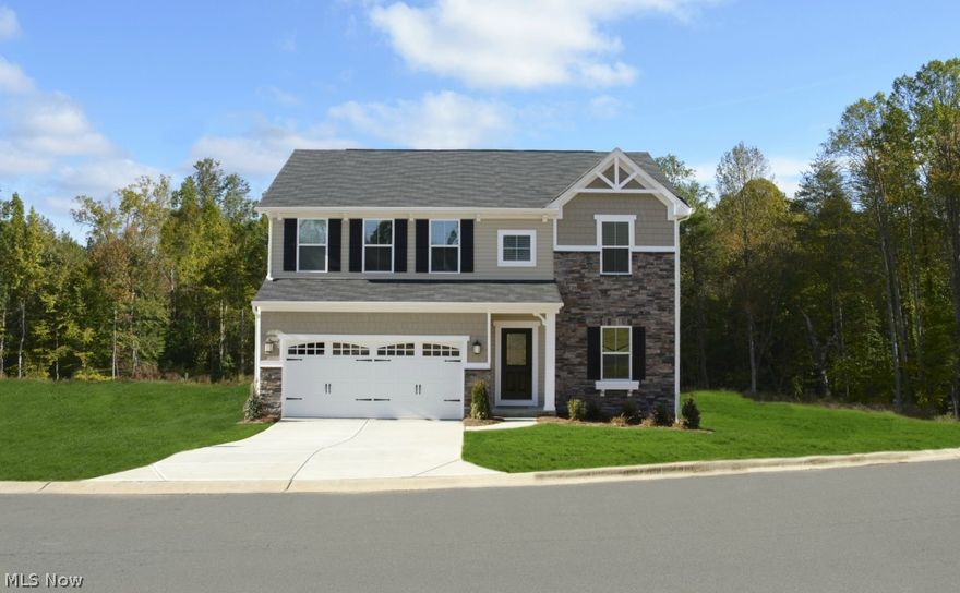 Brand new, energy efficient, open floorplan  featuring almost 3,000 sq. ft. of living space! Kitchen includes a morning room, gourmet island, maple cabinets, large pantry, recessed lighting, brand new GE appliances and more. The kitchen opens into the family room which showcases a fireplace and 9’ ceilings throughout the first floor. Upstairs, you will find 4 large bedrooms and a spacious laundry room. The owner’s suite highlights a huge walk in closet and a private bathroom. This home also includes a finished basement and is a certified energy efficient home, which will save you THOUSANDS of dollars that a used home cannot provide! Call our model to set up a time to come tour our community!