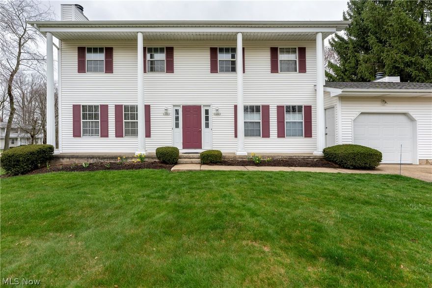 This condo is located in Lake Township and North Canton City School District with 1,120+/- sq ft and 3 bedrooms 1.5 bathrooms. You enter into the living room with a large stone fireplace. The spacious dining area looks into the kitchen and has sliding doors that lead out to the deck overlooking the backyard. A half bath on the main level and 3 bedrooms on the upper level with a full bath. Plenty of storage and laundry in the lower level plus a 1 car attached garage. Ready for you to move in and add your personal touches.