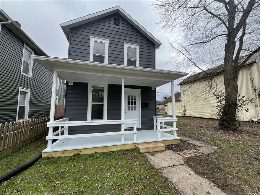 This stunning 2 bedroom, 1 bath home has been completely remodeled from top to bottom with no detail overlooked. The beautifully updated kitchen features stainless steel appliances, modern cabinetry, and new countertops, making it a joy to cook in. Upstairs laundry hookups have been added for your convenience. The detached garage provides secure parking and ample storage space. Back yard is spacious and connects to new deck - making gatherings a breeze. This home has so much to offer…schedule your tour today!