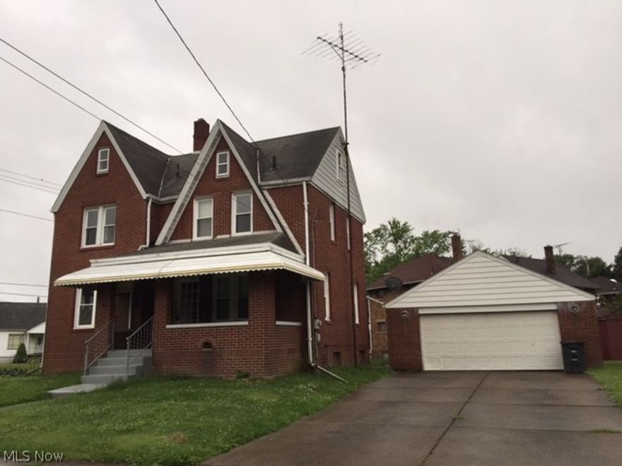 REDUCED AGAIN!!!! Solid three bedroom, one bath brick home on a double lot. Highlights include spacious living room, formal dining room, eat-in kitchen, attic and basement. All brick for easy-care.
