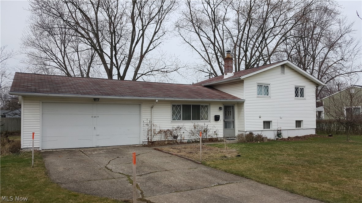This great, split-level home is perfect for someone who wants to personalize the home to make it their own. Lots of room and storage. New paint and flooring will make this home great. There are 3 bedrooms upstairs and a 4th bedroom (with egress window) in the lower level. The home is priced $40K under market so a lot of room to make it your own, assume the point-of-sale violations and potentially still have equity right off the bat! It is located in a nice neighborhood that is close to freeway and retail.