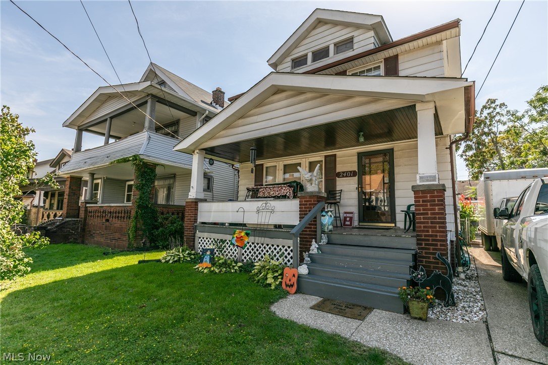 An excellent opportunity to build some equity in Brooklyn. This colonial has 2 full baths, a large living room with wood floors, a formal dining room, and a large/updated kitchen. The bedrooms are good sized, and there is a walk up attic. The yard is fenced with a large deck and a garage. A full basement, front porch. and more.