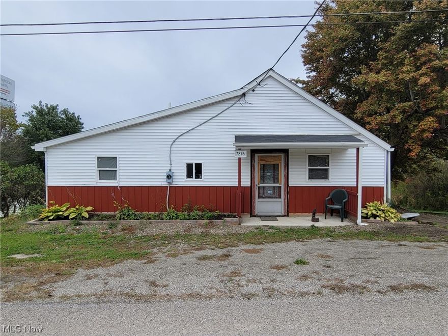 ****Absolute Auction- Online Only Auction – June 5-12, 2023****Fixer-upper bungalow offers a unique opportunity to fix and rehab this home in Osnaburg Twp., E. Canton. Home is situated on a .41 acre lot w/2 storage buildings. Main level includes living room, kitchen, bathroom, 2 bedrooms, and bedroom up. Full basement w/ oil F/A furnace, wired for 220v. elec., well & septic. Half year taxes are $128.75. Home needs TLC and renovation.