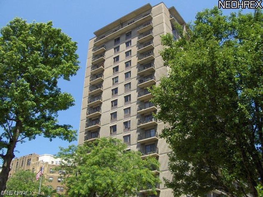 Carefree condo living on Lake Erie with expansive lake views.  Fresh and spacious, 2 bedroom, 2 bath corner suite has been nicely updated and is ready for you.  Lovely, laminate wood floors throughout. The living/dining area offers a wide open space with access to a south facing balcony.  The well designed kitchen with quality wood cabinetry including a built in pantry and Corian style countertops will inspire you.  Loads of storage and newer appliances remain including a washer and dryer in the INSUITE LAUNDRY.  Second bedroom with built-in cabinetry and walk in closet is currently used as a home office/study.  Spacious and private master has private bath and ample closet/dressing area with balcony access. The HVAC unit was replaced this summer.   The Waterford has a full compliment of amenities, a healthy reserve fund and is a dog friendly building.