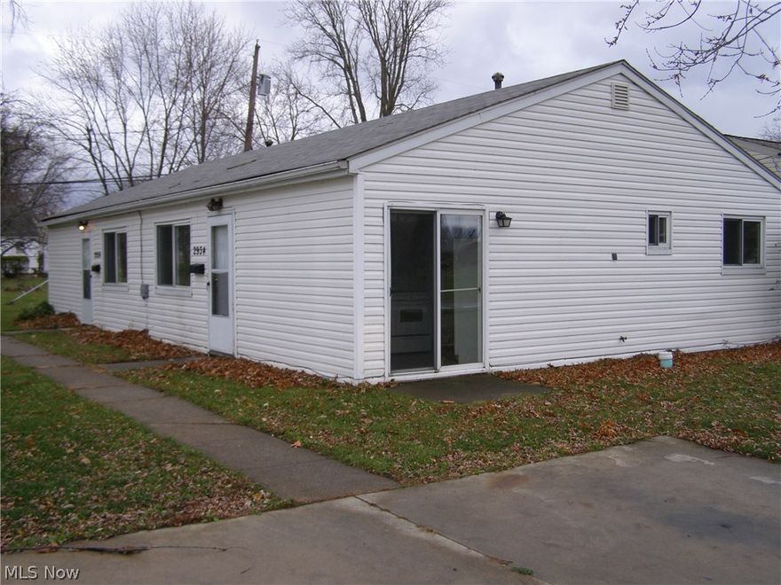 Profitable 2 units with 2 bedroom and 1 bath per unit. Kitchen 13x11 Living Room 13x13 bedrooms 13x8. Ample parking. Can purchase both buildings that are side by side.