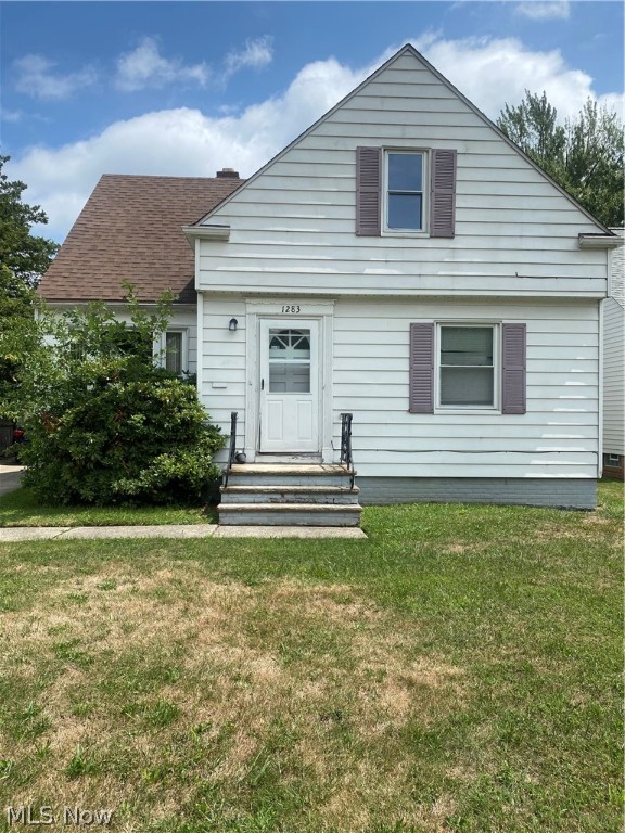 Don't miss out on this well maintained 4 bedroom 2 full bathroom unique South Euclid home. Vinyl flooring throughout the living room and dining room. This home has two 1st floor bedrooms and a all season room that can double as a home office. Upstairs you will find 2 additional bedrooms, and plenty of storage space including a cedar closet.The basement has an updated recreation room with a bar area and a full bathroom, perfect for entertaining. Bring your finishing touches and make this one a masterpiece! Seller will entertain all reasonable offers.