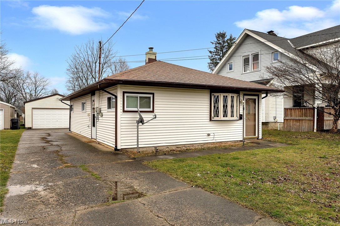 This gem in Austintown schools offers the perfect blend of modern updates and cozy charm. With 3 bedrooms, 1 bath, and a spacious 2-car garage, this move-in-ready beauty boasts an updated kitchen, a stylish bathroom, and convenient first-floor laundry. Plus all appliances stay. Schedule your private showing today!