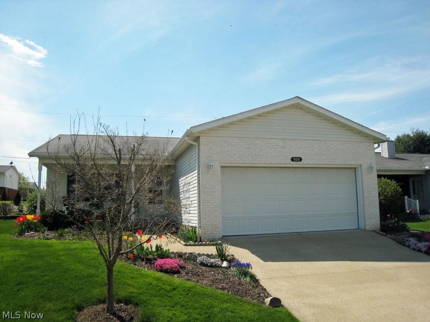 Ready to downsize and start enjoying life? Check out this beautifully well maintained one owner home! You'll fall in love before you even walk in the front door.  The landscaping, curb appeal and front porch of this home is straight out of a catalog! Open the front door and you're greeted by the large vaulted great room, dining room and kitchen.  The open floorplan makes this home seem larger and spacious. First floor also includes the laundry room off the garage/kitchen, the master suite with walk in closet and full master bathroom, the second bedroom and second full bathroom.  Currently the lower level includes an office area, a 3rd bedroom area and the 3rd full bathroom. (Currently there is no egress window to the lower level). This one is in nice shape with great curb appeal and is priced to sell quickly.  Schedule your showing today!