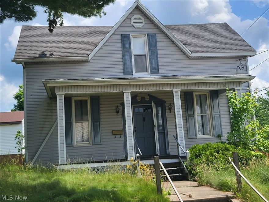 This delightful property located at 221 Franklin Street in Barnesville, OH is the perfect place to call home. The home features 3 bedrooms and 1 full bath. In addition to the living room, there is a spacious first floor family room. Nice 2 car garage in the basement that you could park more as an integral garage. The garage is unique as they are separate and on different ends of the basement.  Enjoy this summer in the nice fenced back yard. The home does have newer replacement shingles. Location is key when you are so close to all the amenities you would ever need, restaurants, shopping, Barnesville park, etc. Don't miss this opportunity!