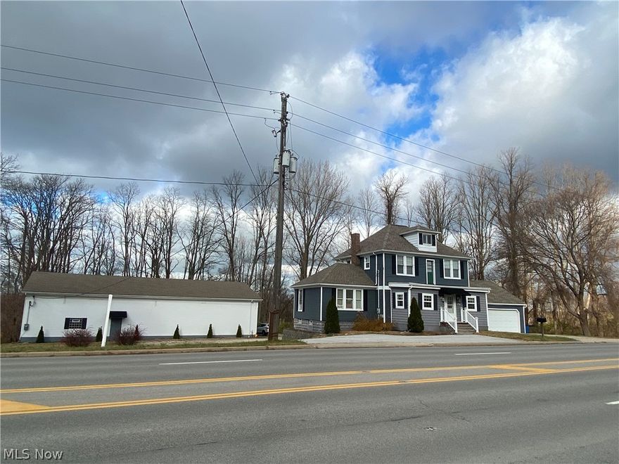 Great Multi-Use Investment Property Opportunity that is ready to produce Income with multiple options! This Property is Zoned Commercial and offers a Nice Residential Home with additional Built-In Office Space for your Business that may be easily be converted to Rental Income. Upstairs is currently Tenant occupied and home offers several additional income opportunities for both Residential and Office occupancy. A large detached Shop/Warehouse building that is 45’ x 80’ provides endless opportunities for Business, Retail, Warehouse, Storage, and many other options. Building is equipped with large overhead door, racks and shelving, and ample parking space. This Commercial Property comes with nearly an acre lot and will provide you with plenty of space to expand! Public Water and Septic system. Don’t let this one pass you by! Call and Schedule your Showing today for this excellent Investment Property!