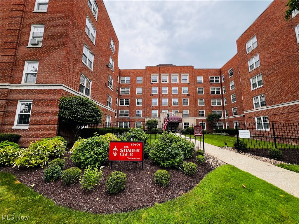 Welcome Home to this Beautiful..comfy, cozy 3 Bedroom and 2 Full bath SHAKER CLUB Condo Unit looking for its New Owner! Upon entry into the exquisite Entry Way~ to inside the Bright & Airy top notch quality Living at its Best! Spacious Livingroom with all the Natural Lighting for Relaxation,.. to the quaint and tranquil, quiet Library/Sitting Room area offering built-in shelving. Convenient Galley Style Kitchen with modern granite counters, walk-in Pantry and all the appliances to Boot! Modern Dining Room, with plenty of space for a large Dining Table and Sideboard or Hutch! Roomy Master Bedroom, walk in closet and ensuite Bathroom! Other side to the freshly painted guest bathroom and 2 more nicely sized Bedrooms, one can be used for an office (just installed new carpet 7/2025) or crafts..options are endless! Laundry room down the hallway. Did someone say amenities? Enjoy all the utilities included in your monthly fee of $1369, heat, water & sewer, cable & internet, "SUPERIOR BONUS" IS A SEPARATLY DEEDED SPOT for GARAGE, offering 2 free car washes per month, storage locker, 24 hr garage attendants, packages receiving area, auto assistance, maintenance, events room, Carousel Room, Guest room for overnight stay, library, mail room, gym, conference room and so much more! Lavish Terrace overlooking the Shaker Country Club Golf Course, great area for entertaining with family & friends, planting a lil garden spot or relaxing with a good book! Access to RTA Rapid Blue Line right on Van Aken Blvd, Linfield Station gives access to shopping, dining and restaurants. 22 Min to downtown CLEVELAND, minutes from University Circle, Shaker Square, walks, running & biking~Horseshoe Lake Park! POS paperwork started. New Elevators coming in future. Make an Appointment today~