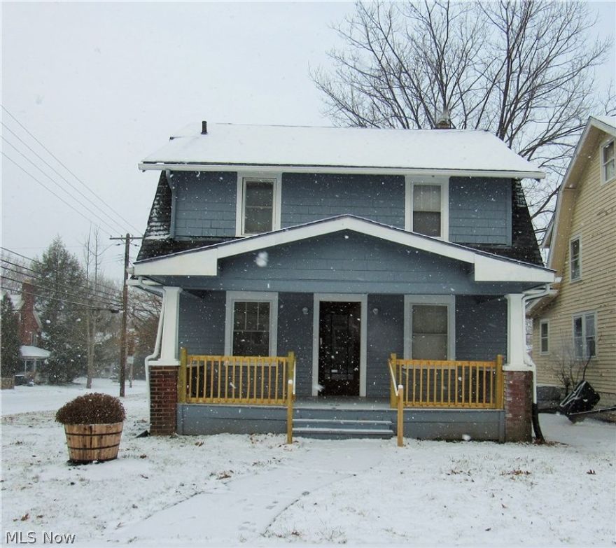 Welcome home to this wonderful colonial! Located on a corner lot with close access to shopping and I-77, this house has refinished floors, new paint inside and out, a new hot water tank, new landscaping, and a newer roof. The kitchen and bathrooms have been fully renovated with refinished cabinets and counter tops as well as the bathtub. The entire house has been renovated while still leaving room for you to add your own personal touches.