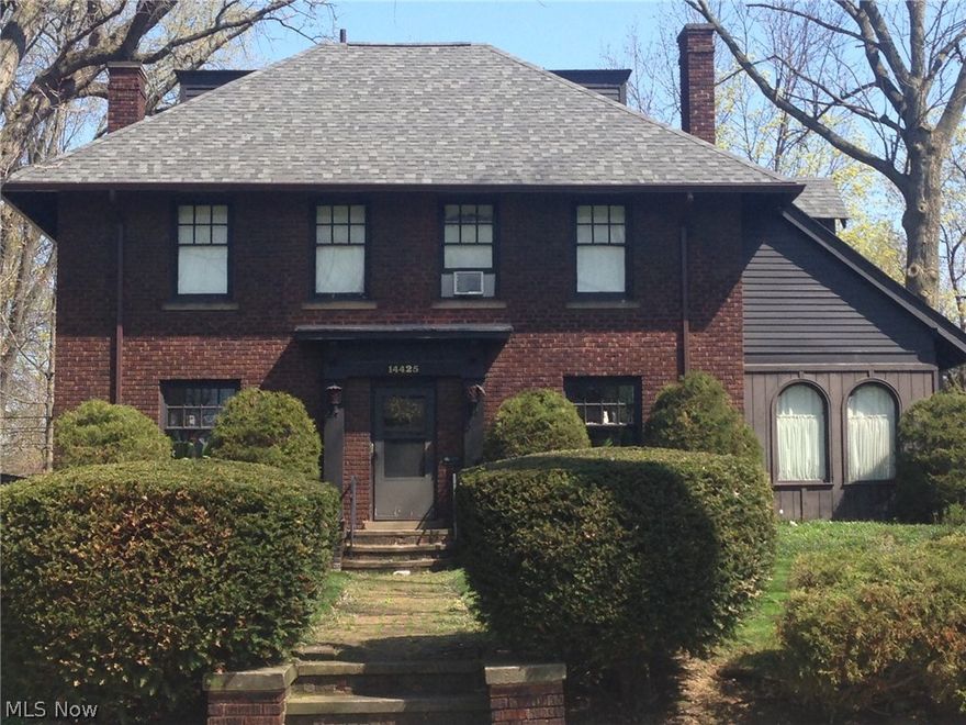 Wonderful Brick Colonial. Newer Roof. This is a large home with a private third floor suite. Wonderful large rooms with grand entry, sun room, breakfast room and much more. All the characters of a Shaker home. Needs some updating. Buyer assume POA's.