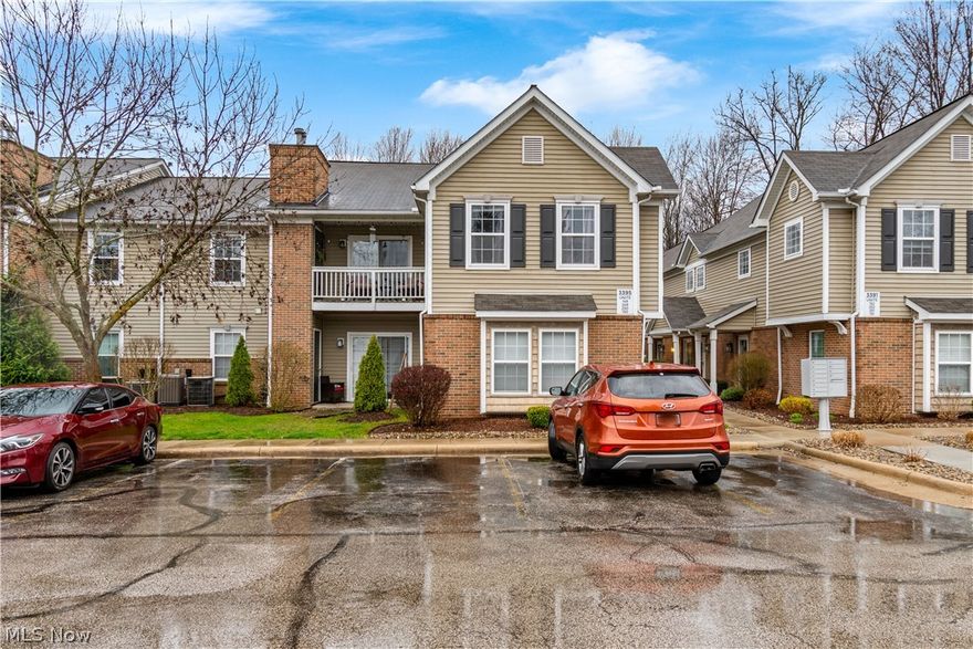 Welcome home to 3395 Lenox Village Dr #249 in Fairlawn. This condo is conveniently located to EVERYTHING, Summit Mall/Montrose, highway access, and many national parks! This condo includes 1300 square feet, two bedrooms and two full baths. The floor-plan is open and offers tons of natural lighting. The living room is cozy including a gas fireplace. The kitchen is galley style offerings lots of counterspace & cabinetry. All of the kitchen appliances are new and stay with the sale. The dining area and first laundry space are both located off of the kitchen. Neutral color choice and tasteful finishes throughout. The spacious master suite includes vaulted ceilings, full bath and walk-in closet with built-ins. Second bedroom is generous in size and also includes oversized closet. Second full bath is located off of the hallway. The second story balcony if perfect for sunsets and relaxing! Improvements include all new kitchen appliances, fixtures, flooring and paint mics throughout, new HVAC.