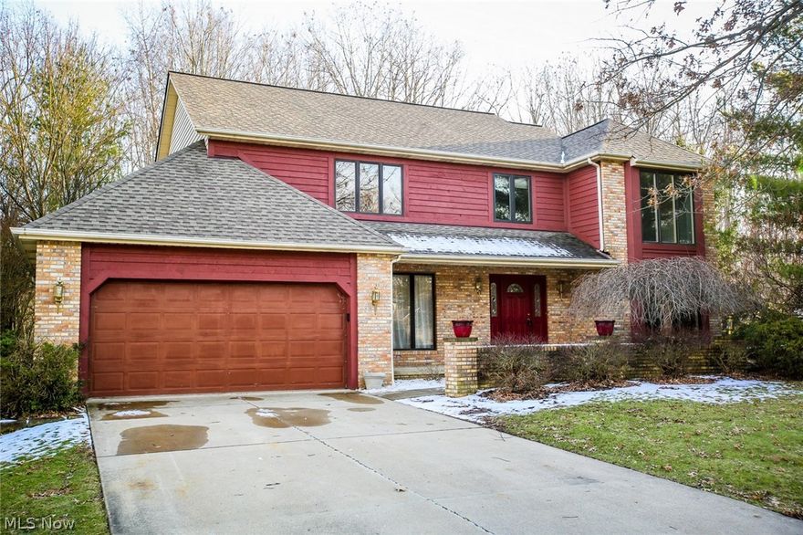 Welcome home to this beautiful four bedroom colonial. The first floor of this home offers a large kitchen w/Corian counter tops, dining room, office w/wood floors and great room. The great room offers vaulted ceilings, skylights, fireplace and oak cabinet built-ins. The two tier deck and partially wooded back yard can be accessed off of the great room through the french glass doors.On the second floor, you will find four bedrooms each with vaulted ceilings. The master bedroom offers a large walk-in closet and oversized master bathroom suite. The lower level of this home is partially finished and offers plenty of storage for your needs. The home offers several recent updates which include 95% efficient furnace (2015), roof-complete tear off (2012), hot water tank (2011). Schedule your private viewing today.