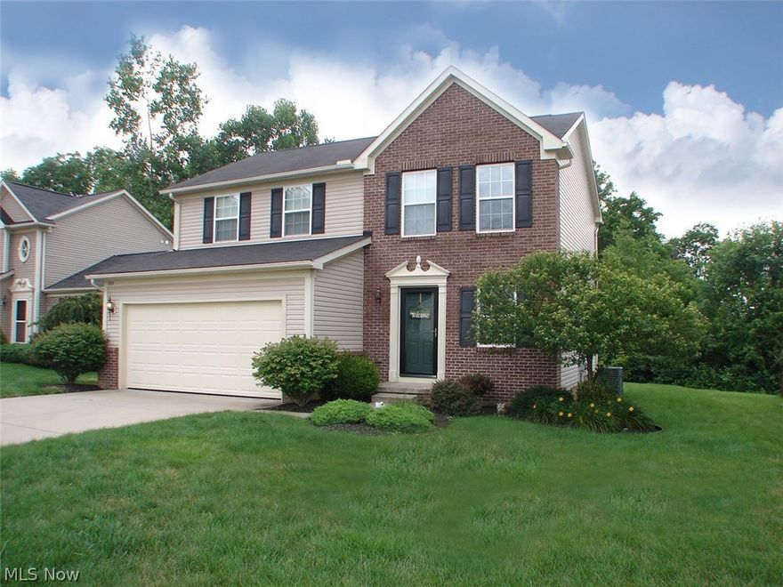NO SHOWINGS Before Thursday, 8-10-17.  Beautiful, Comfortable, Move-in Ready, 3 Bedroom 2.5 Bath Colonial, Open Concept from Living Room to Eat-in Kitchen to out-on-the Spacious Deck surrounded by Nature.  Lovely, Landscaped Front Yard and Large, Lush Backyard -great for summer parties with backdrop of trees that offer plenty of privacy.  Finished Basement is nice and comfy for Movie Nights or a place to send the kids.  There is plenty of storage in the Massive Utility Room off the lower level rec room and also a Small Office in the lower level as well.  Updated kitchen with Gorgeous NEW Granite Counter Tops and NEW Backsplash to compliment.  Very workable Kitchen offers a Big Pantry to keep food and equipment.  Limited home warranty supplied by the seller.  Convenience of a second floor laundry -large enough to leave your ironing board out is Super.  Washer & Dryer are not included in sale.  More updates -NEW Garage door, NEW Carpet First floor and up the stairs.  Wood blinds are a ni