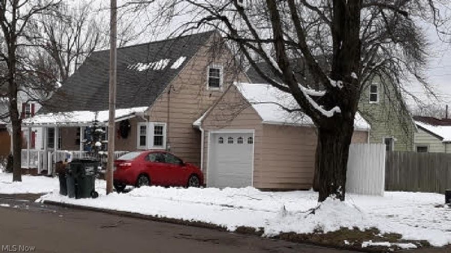 Cape cod style home. Hardwood floors. Newer roof.