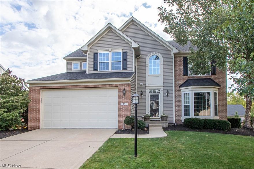 Beautiful 4-bedroom colonial in Revere Schools! This home offers all the space, functionality, and updates on your wish list. When you arrive home, step into the mudroom to drop all the shoes and bags, plus your washer and dryer! Then head into the heart of the home, the huge kitchen with 42” cabinets, granite countertops, and a sun-filled view out through the vaulted morning room. Upgrades include extra transom windows in the living room and a floor-to-ceiling stone fireplace. The dining room features a bay window and crown molding. LVP throughout the entire first floor. Upstairs, enjoy the huge master suite with vaulted ceiling, sitting area and bathroom with dual vanities, walk-in shower, and jacuzzi tub. Plus, three other bedrooms and a full bath. In the walk-out basement, there’s room for a bar, family room, play space, half bath, and tons of storage. Easy access to the stone patio outside and the expansive two-level deck off the morning room. Other updates include roof and gutters (2020) and furnace (2015). Sought-after neighborhood – Copley Township, Revere Schools!