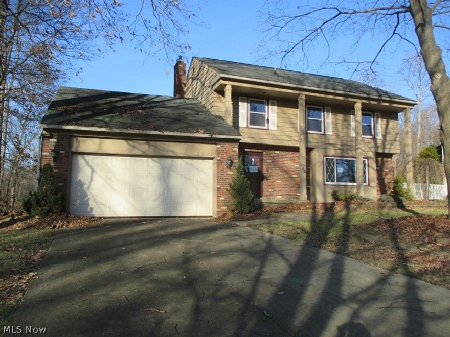 Colonial in nice neighborhood with good potential.  Home has 4 bedroom, 2.5 baths, Living room & Family room with fireplace. Master bedroom with bath,  Home is in need of repairs. Cash sale