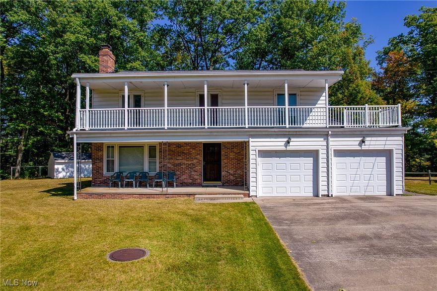 Don’t miss your chance!  This beautiful Colonial backs right up to the Metroparks—your own private wooded retreat that will always stay preserved. Featuring 4 spacious bedrooms, 2 ½ bathrooms, and an inviting gas fireplace, this home blends comfort with nature. Enjoy a brand-new driveway, a roof just 5 years old, and a rare upper-level porch with access from every front bedroom—perfect for morning coffee or evening relaxation. Tucked away in a quiet, private setting, yet close to everything you need, this one is truly a gem.  Homes like this don’t come around often—schedule your showing today before it’s gone!