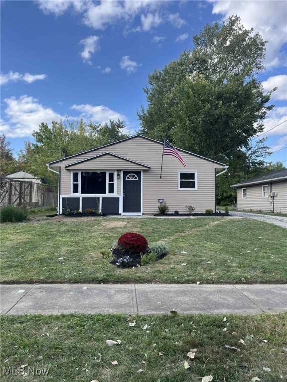 One-floor living in a beautifully renovated Elyria ranch home. Remodeled kitchen with new refrigerator, dishwasher, stove and microwave oven. Renovated bathroom. New flooring, consisting of vinyl planking and carpet. New roof. Just move in and enjoy!