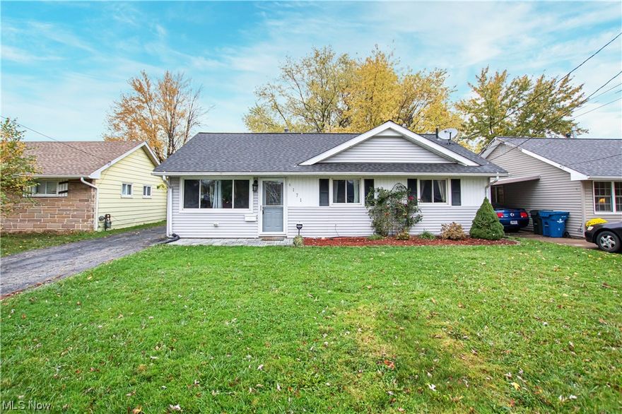 Welcome home to this move in ready 4 bedroom, 1.5 bath ranch featuring tons of updates and an open concept layout! The spacious living room has large windows letting in tons of natural light and flows nicely into the dining area and kitchen. The updated kitchen features white cabinets, SS appliances, granite counters and plenty of counter space. The main floor laundry and half bath are off the kitchen. Down the hall you will find all 4 good sized bedrooms and the updated full bath. Outback is the the fenced in yard, a nice covered patio, and a storage shed! Updates include: Roof (2017), Furnace (2018), H2O tank (2020), and more! Don't miss this gem! Schedule your tour today!