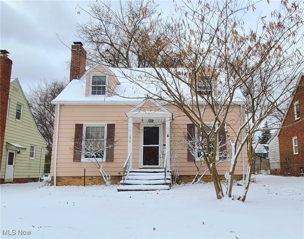 A perfect opportunity for the investor or handy person to make this fantastic Cleveland Heights cape cod come back to life. In the same family for over 50 years, this charming home is ready for a new owner. This home does need work, but the potential is endless. Hardwood floors throughout, built-ins, fireplace, primary bedroom on first floor, and a bonus room once used as an artist studio will give you plenty of space and opportunity for design ideas. Deep lot has a 1 car garage and tons of space for outdoor entertaining. This home is being sold AS-IS and buyer will need to assume Cleveland Hts POS violations. Wonderful location near shopping, bus line, and schools.
