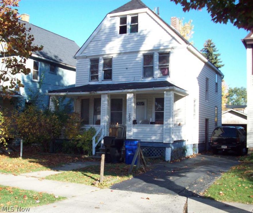 Investor special! 4 Bedrm Colonial! 2-car garage! Voucher tenant would like to stay -- paying $500/month, pays her own water! Owner wants to sell it w/tenant staying. Bring all offers, owner wants it sold.