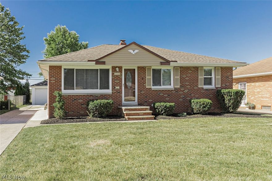 This updated brick ranch in Bedford Heights is one of a kind.  It has been beautifully renovated to include a chic modern kitchen with all new cabinetry, stainless steel appliances and fixtures, durable dolomite countertops, and a mosaic subway backsplash that ties it all together.  It’s a chef’s dream with features like the goose neck faucet and undermounted stainless sink, built-in microwave and gas stove.  The sunny living room upstairs and the bonus space in the basement, include luxury vinyl plank flooring and fireplaces that really enhance the comfortability of the home. The three bedrooms are off the main floor hallway along with the wonderfully remodeled crisp full bathroom.  Another pretty renovated, full bathroom with a walk in shower is conveniently located in the basement, along with the versatile utility space that could be utilized for extra storage or work.  All new windows, flooring and fixtures, make this truly move-in ready for new owners.  The two car garage, with a